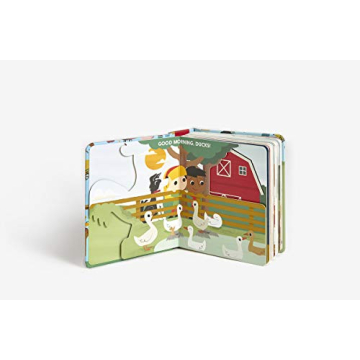 Farmblock Interactive Farm Life Book for Young Kids