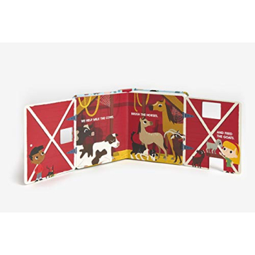 Farmblock Interactive Farm Life Book for Young Kids