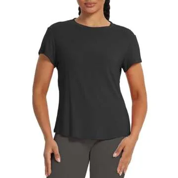 Bestisun Backless Workout Sports Tops - Stylish Twist Back Design for Women's Fitness