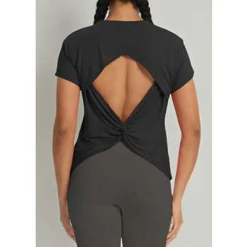 Bestisun Backless Workout Sports Tops Blending Style & Comfort