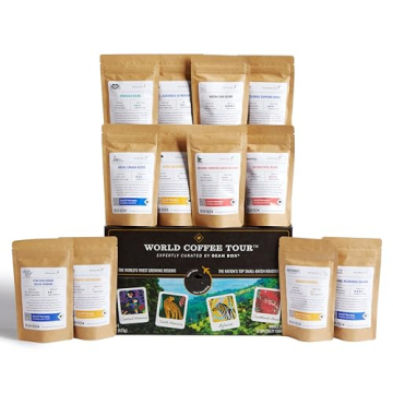 Bean Box World Coffee Tour | Specialty Coffee Gift Basket | Gourmet Coffee Gift Set | Coffee Gifts f...