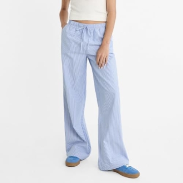 Stylish Y2k Striped Lounge Pants for Women
