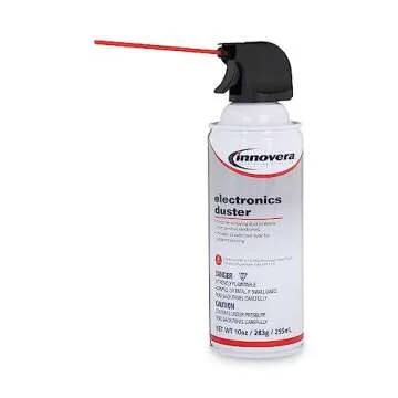 Innovera 10 oz Compressed Air Duster - Safe & Effective Cleaning
