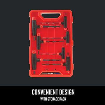 CRAFTSMAN Hex Key Set 14-Key T-Handle for Easy Access