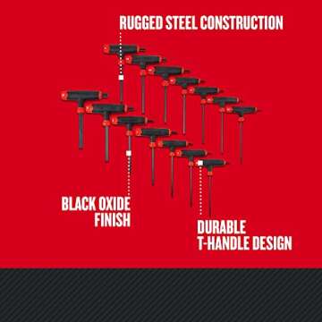 CRAFTSMAN Hex Key Set 14-Key T-Handle for Easy Access