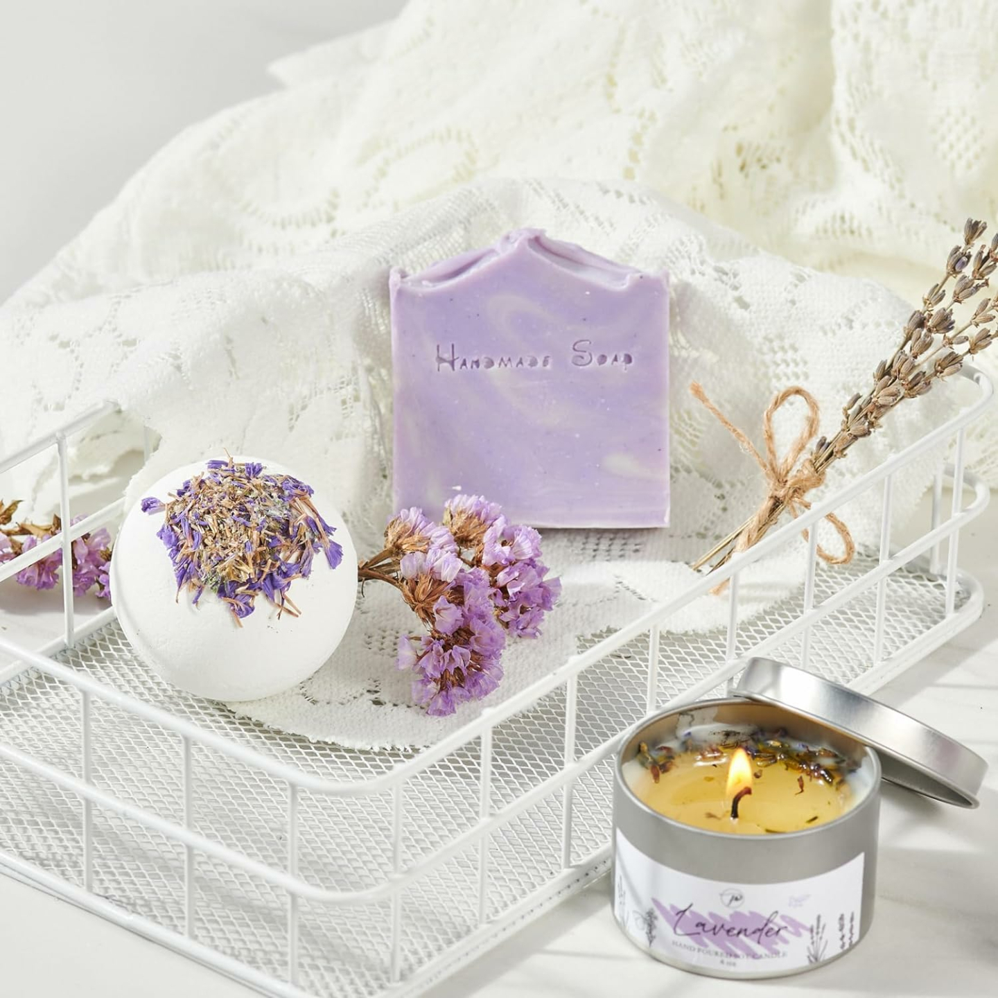 Lavender Spa Gift Basket - Perfect Personalized Gifts