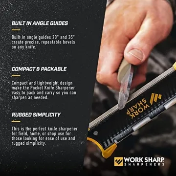 Work Sharp Portable Knife Sharpener for All Outdoor Needs