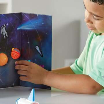Learning Resources Outer Space Activity Set: 17-Piece STEM Fun for Preschoolers