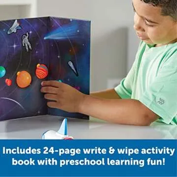 Interactive Outer Space Activity Set for Kids 4+