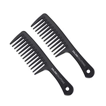 SALONSOLUTIONS Wide-Tooth Comb for Effortless Detangling