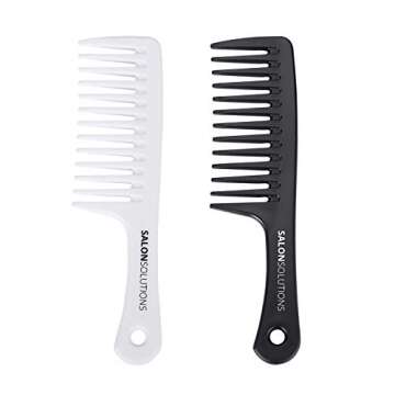 SALONSOLUTIONS Wide-Tooth Comb for Effortless Detangling