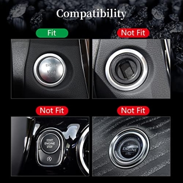 Bling Start Stop Button Cover for Mercedes-Benz Enhanced Style