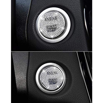 Bling Start Stop Button Cover for Mercedes-Benz Enhanced Style