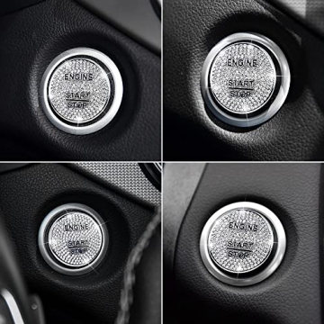 Bling Start Stop Button Cover for Mercedes-Benz Enhanced Style