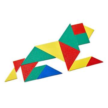 Small Plastic Tangrams - Creative Learning Set of 4