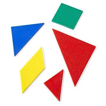 Small Plastic Tangrams - Creative Learning Set of 4