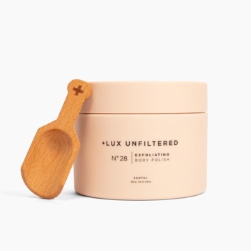 Lux Unfiltered N°28 Hydrating Santal Sugar Scrub - Vegan & Cruelty-Free