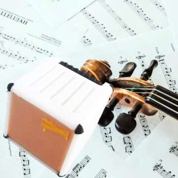 Mini Guitar Amp Pick Holder, Guitar Pick Holder Personalized, Guitar Pick Display Holder, 3D Printed Retro Guitar Amp Model Guitar Picks Holder Case, Stylish Organizer for Music Lover(for Marshall)