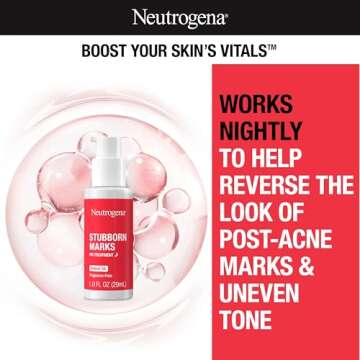 Neutrogena Retinol SA, Stubborn Marks PM Treatment, Face-Exfoliating Treatment to Help Reverse the L...