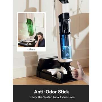 uwant Wet Dry Vacuum Cleaner with Smart Self-Cleaning