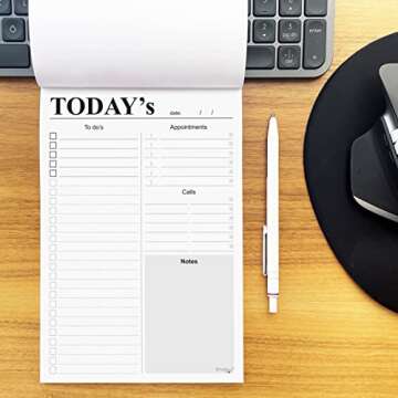 Hadigu To Do List Notepad (9"X6") Today's Daily Planner Notepad, To Do List Notebook, Work Planner, ...