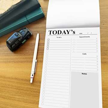 Hadigu To Do List Notepad (9"X6") Today's Daily Planner Notepad, To Do List Notebook, Work Planner, Task Planner, Things To Do Daily Notepad, Daily Organizer for To Do's Appointments Calls Notes