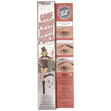 Benefit Goof Proof Brow Pencil No.2 Light 0.01 Ounce, Medium, 1 Count