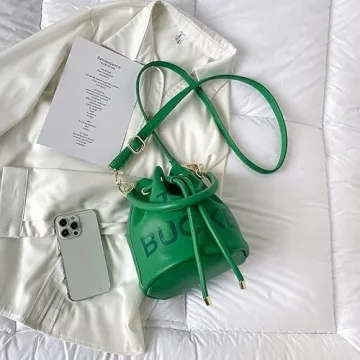 Stylish Bucket Bag for Women - Chic PU Leather Design