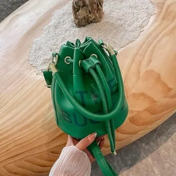 Stylish Bucket Bag for Women - Chic PU Leather Design