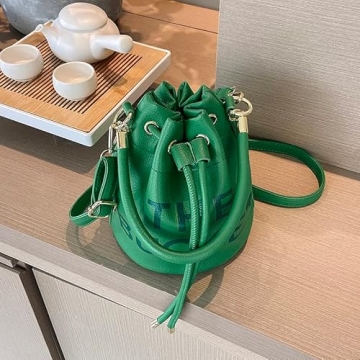 Stylish Bucket Bag for Women - Chic PU Leather Design