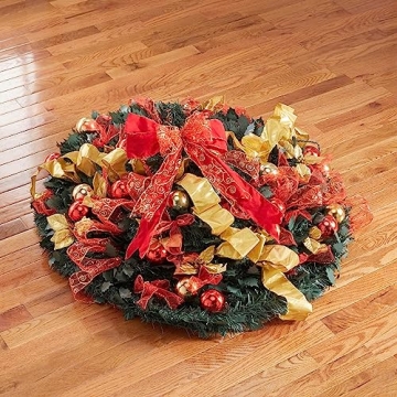 BrylaneHome 2' Pre-Lit Tabletop Christmas Tree Decor