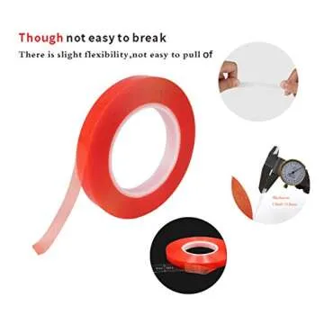 Kaisiking Double Sided Adhesive Tape High Adhesion Transparent Acrylic Tape, LCD Screen Repair Sticker for Cell Phone Touch Screen Repair