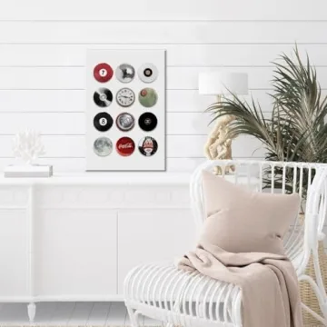 Vintage Trendy 8 Ball Poster Funky Wall Art Pictures