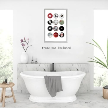 Vintage Trendy 8 Ball Poster Funky Wall Art Pictures