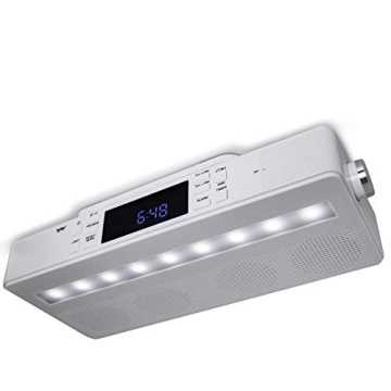 Tyler Bluetooth Kitchen Radio with FM Digital Clock LED