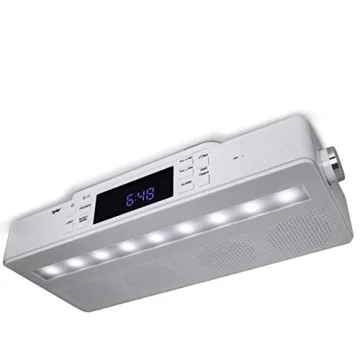 Tyler Bluetooth Kitchen Radio with FM Digital Clock LED