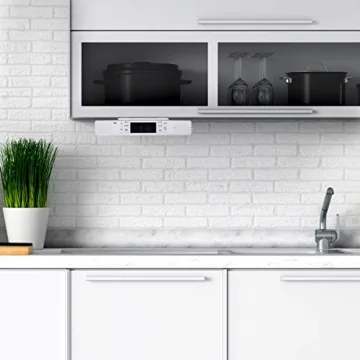 Tyler Bluetooth Kitchen Radio with FM Digital Clock LED