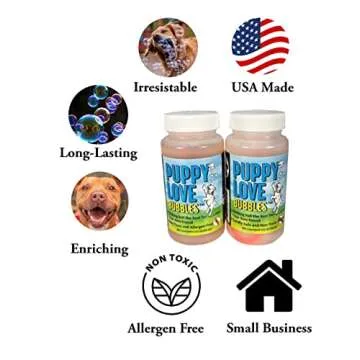 Puppy Love Bubbles 4oz Peanut Butter & Bacon Scent