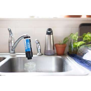 Sawyer Products SP134 TAP Water Filtration System, Fits Faucets & Hose Bibs, Blue (one Size)