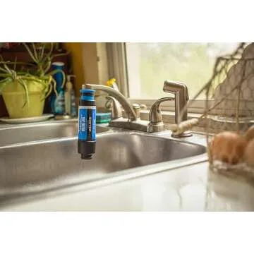 Sawyer Products SP134 TAP Water Filtration System, Fits Faucets & Hose Bibs, Blue (one Size)