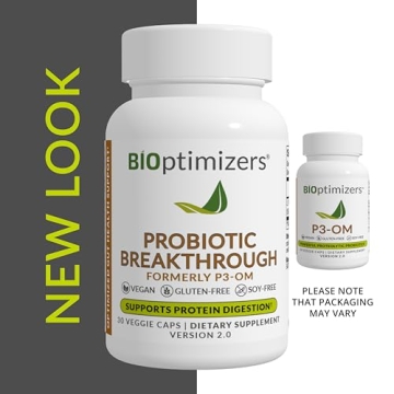 BiOptimizers Probiotic Breakthrough for Gut Health Support