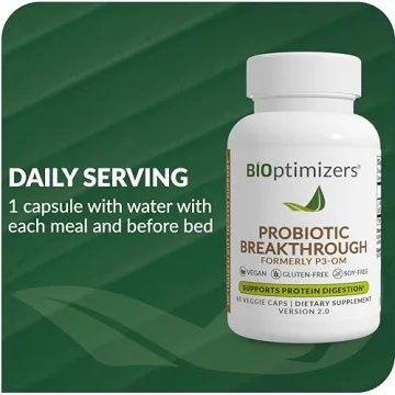 BiOptimizers Probiotic Breakthrough for Gut Health Support