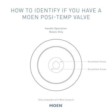 Moen Genta LX Brushed Nickel Pressure Balancing Eco-Performance Modern Shower Trim Including Showerhead, Shower Handle, and Tub Spout (Posi-Temp Valve Required), T2473EPBN