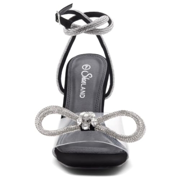 Shoe Land SL-NAOMI Women's Elegant Rhinestone Sandals