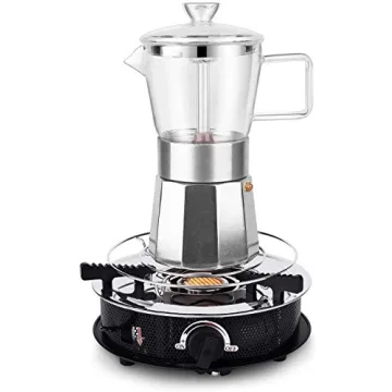 Geesta Premium 9-Cup Moka Pot for Coffee Lovers