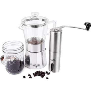 Geesta Premium 9-Cup Moka Pot for Coffee Lovers