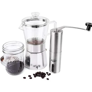 Geesta Premium 9-Cup Moka Pot for Coffee Lovers