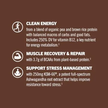 OM Mushroom Superfood Chocolate Protein Powder 19.26oz