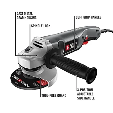 Versatile PORTER-CABLE Angle Grinder for All DIY Tasks