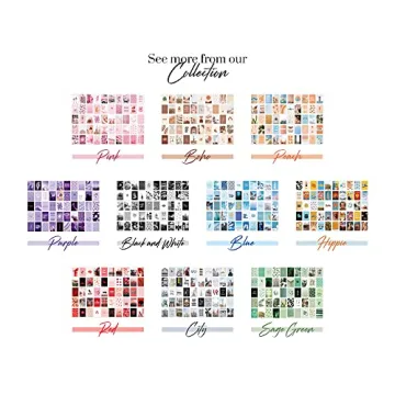 Aesthetic Boho Collage Kit for Stylish Teenage Girls